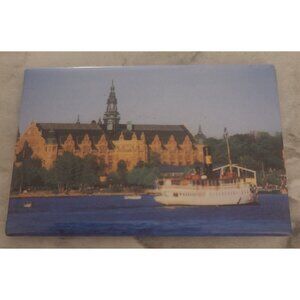 Stockholm Sweden Souvenir Refrigerator Magnet